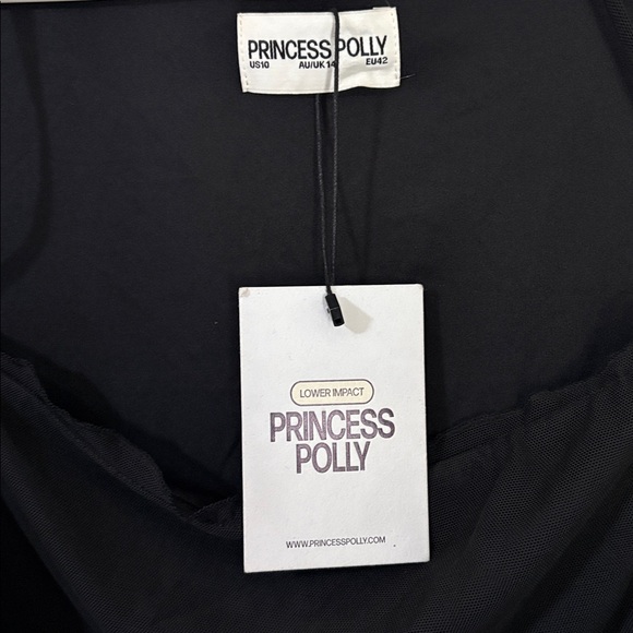 Princess Polly Black Liva Sheer Sleeve Bodysuit Black Bodysuit - Picture 6 of 8